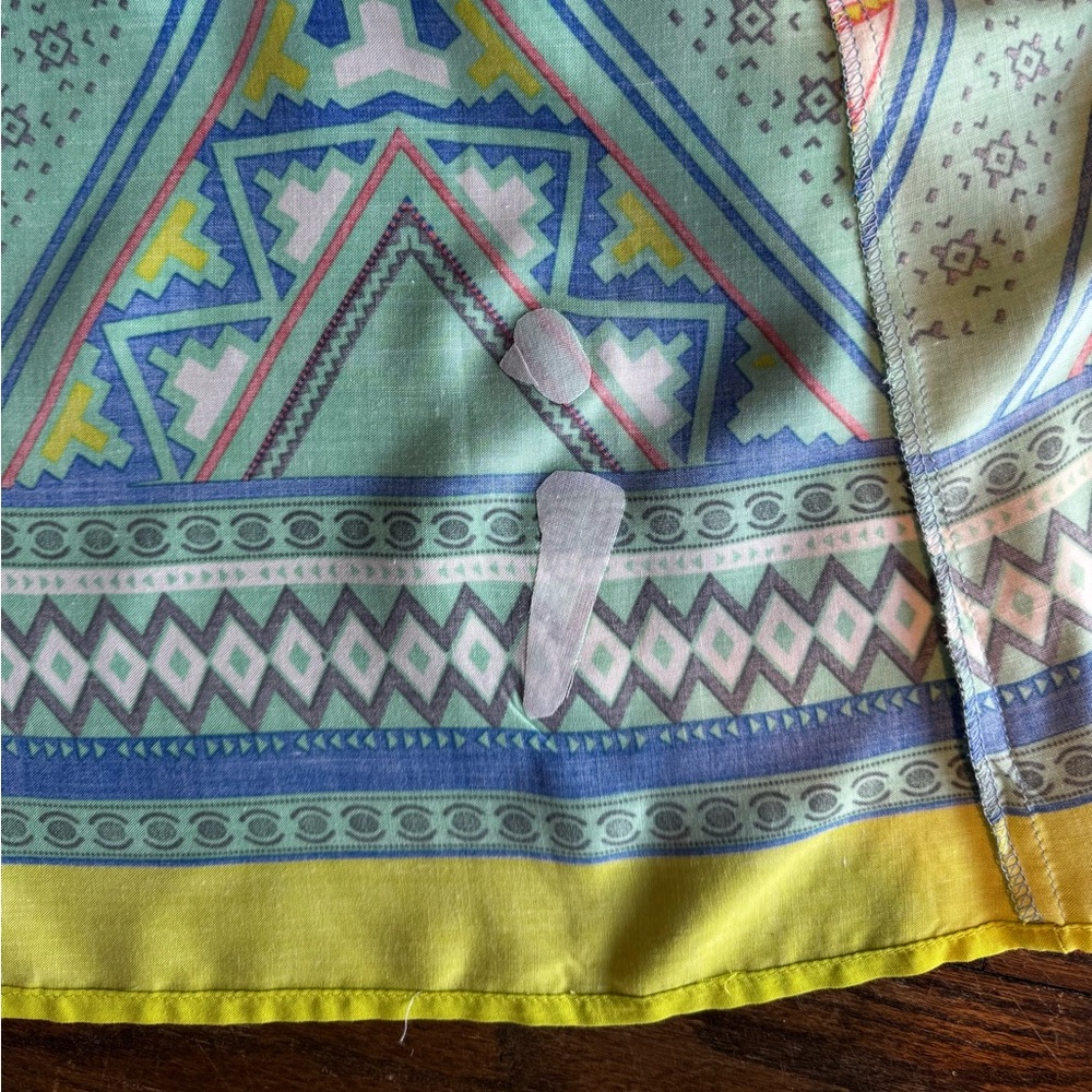 Colorful Geometric Maxi Dress - Picture 7 of 7